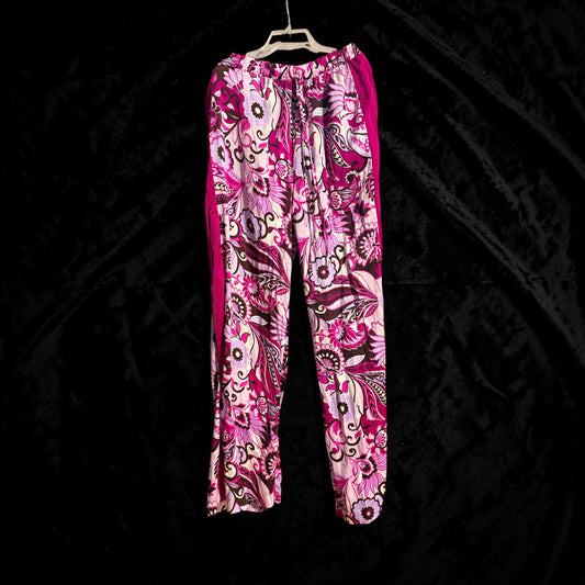 Two Piece Satin Pink Set (Large)