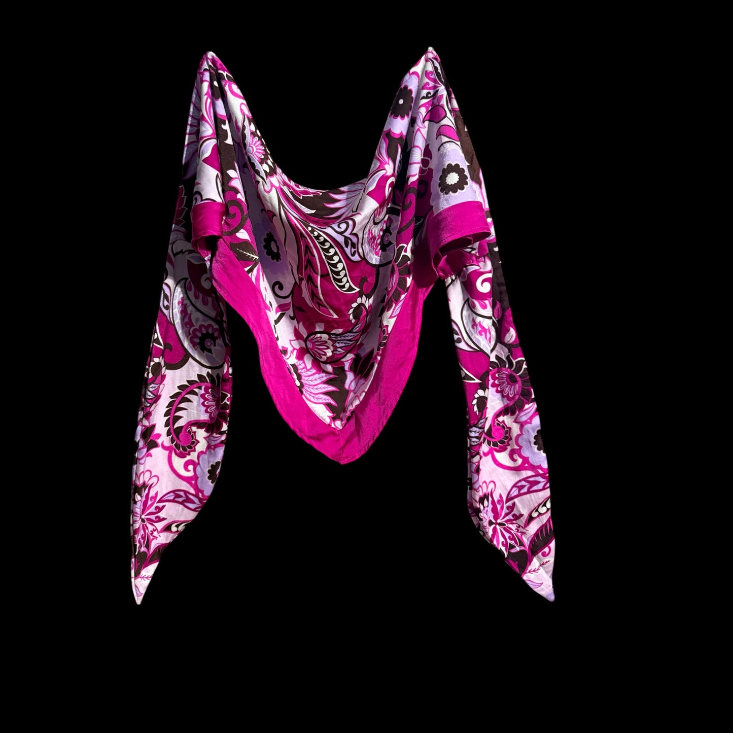 Two Piece Satin Pink Set (Large)