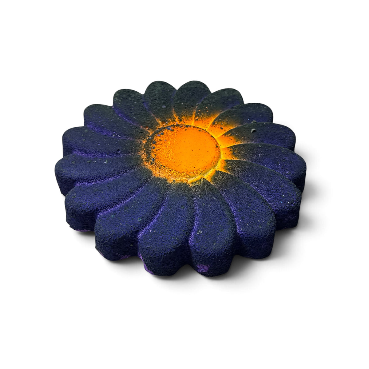 One (1) Purple and Yellow Thick Flower