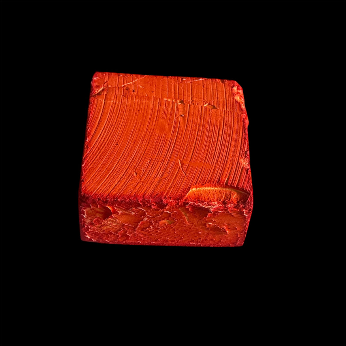 Orange Dyed Chalk Blocks