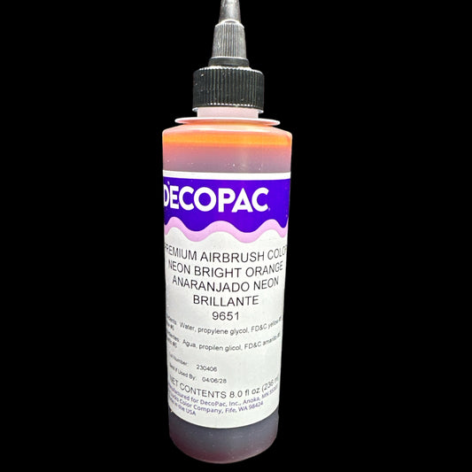 DecoPac Airbrush Neon Bright Orange