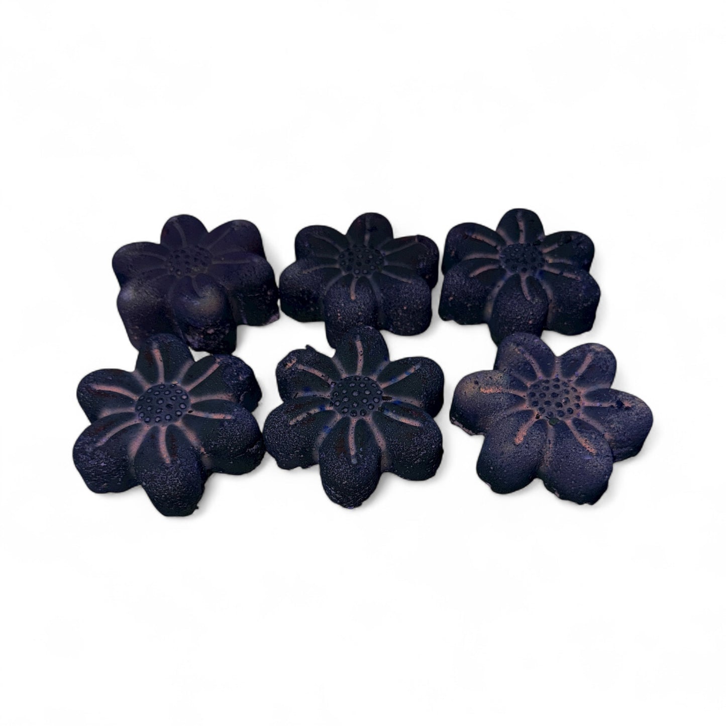 Six (6) Purple Flowers