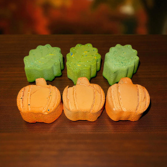 Six (6) Leaves and Pumpkins