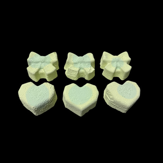 Six (6) Ribbons and Hearts