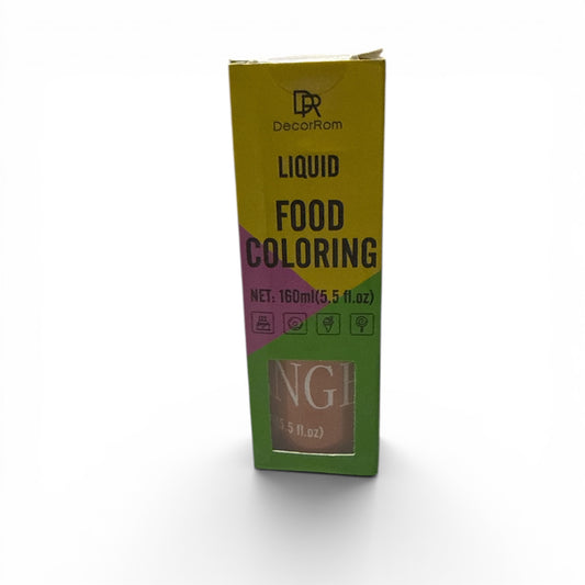 Orange Liquid Food Coloring