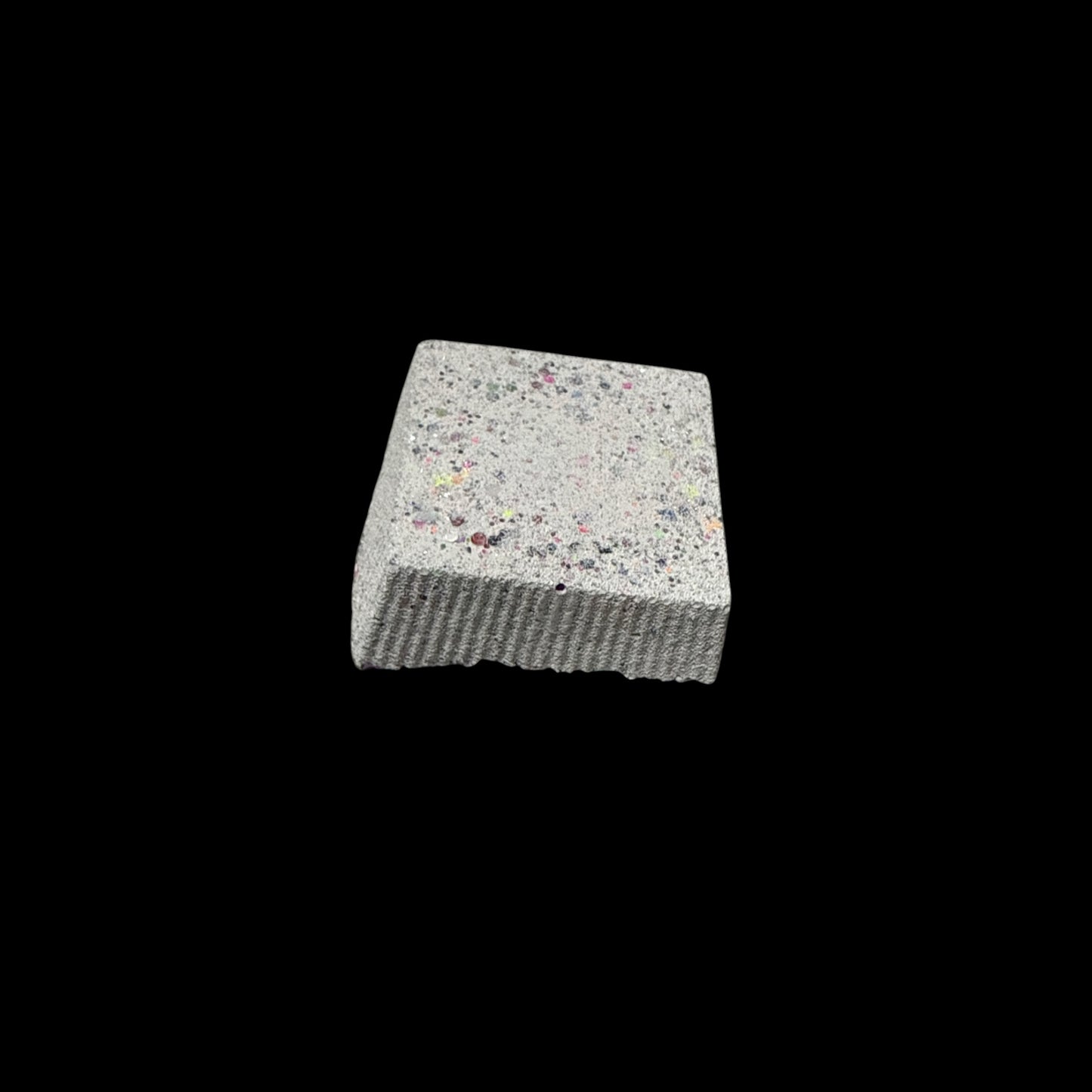 One (1) Mass Glitter Small Block