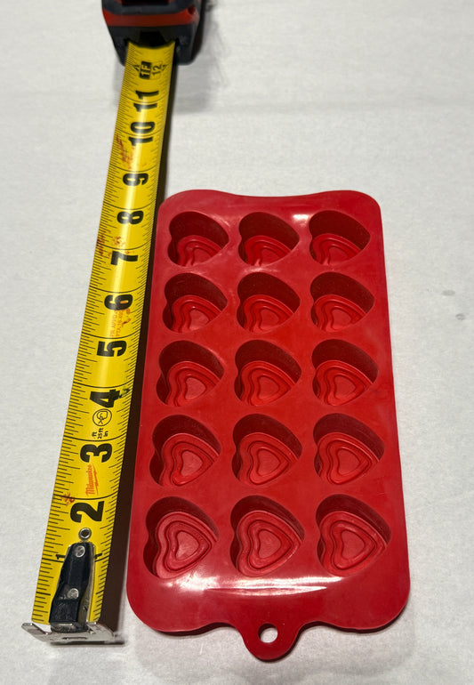15 Mini Hearts Mold