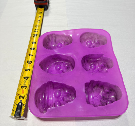 Skull Faces Mold