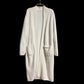 Fluffy White Long Cardigan (Large)