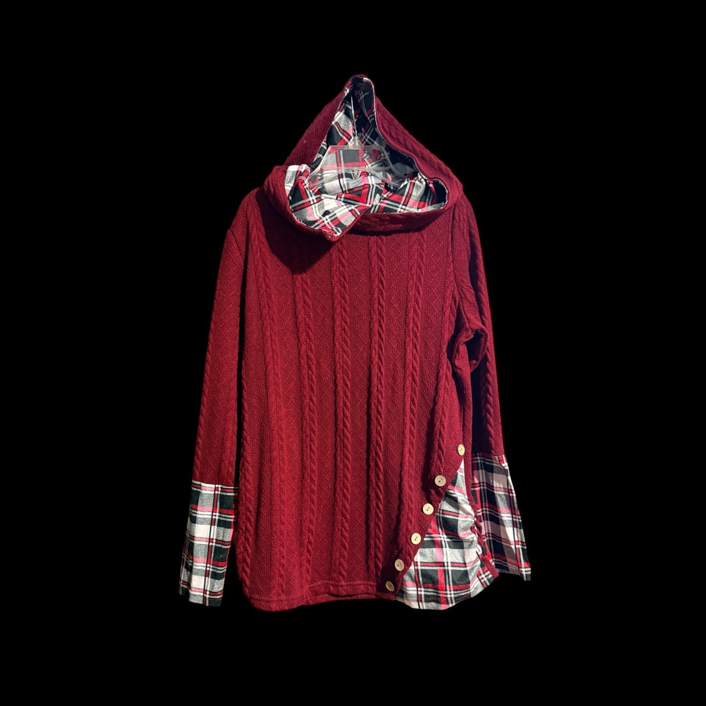Long Sleeve W/Hood (Large)