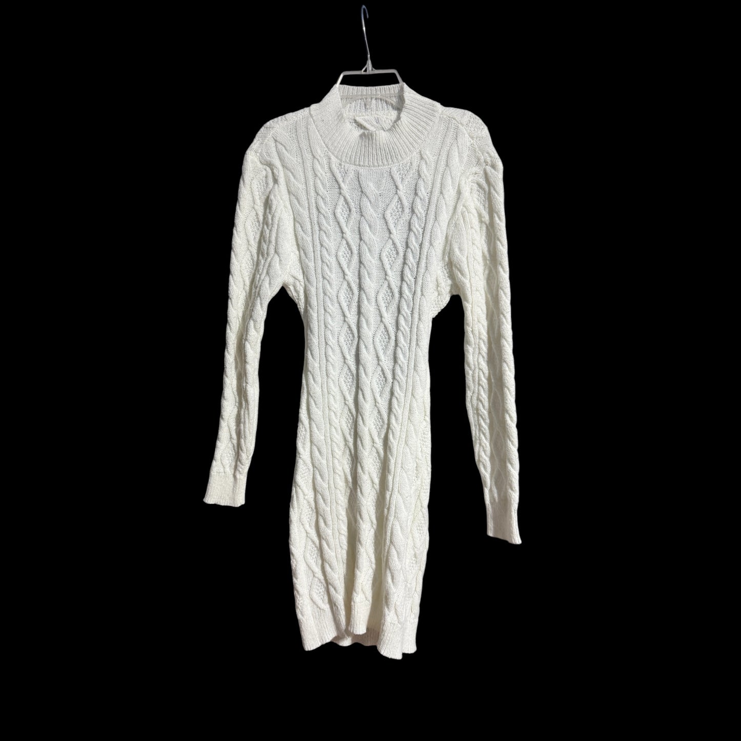 Open Back Sweater Dress (Large)