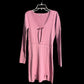 Light Pink Long Sleeve Mini Dress (Large)