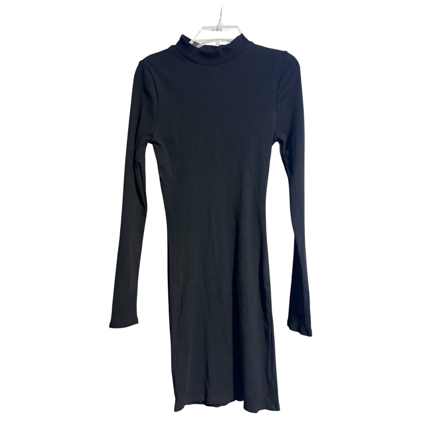 Black Snatched Mini Dress (Large)