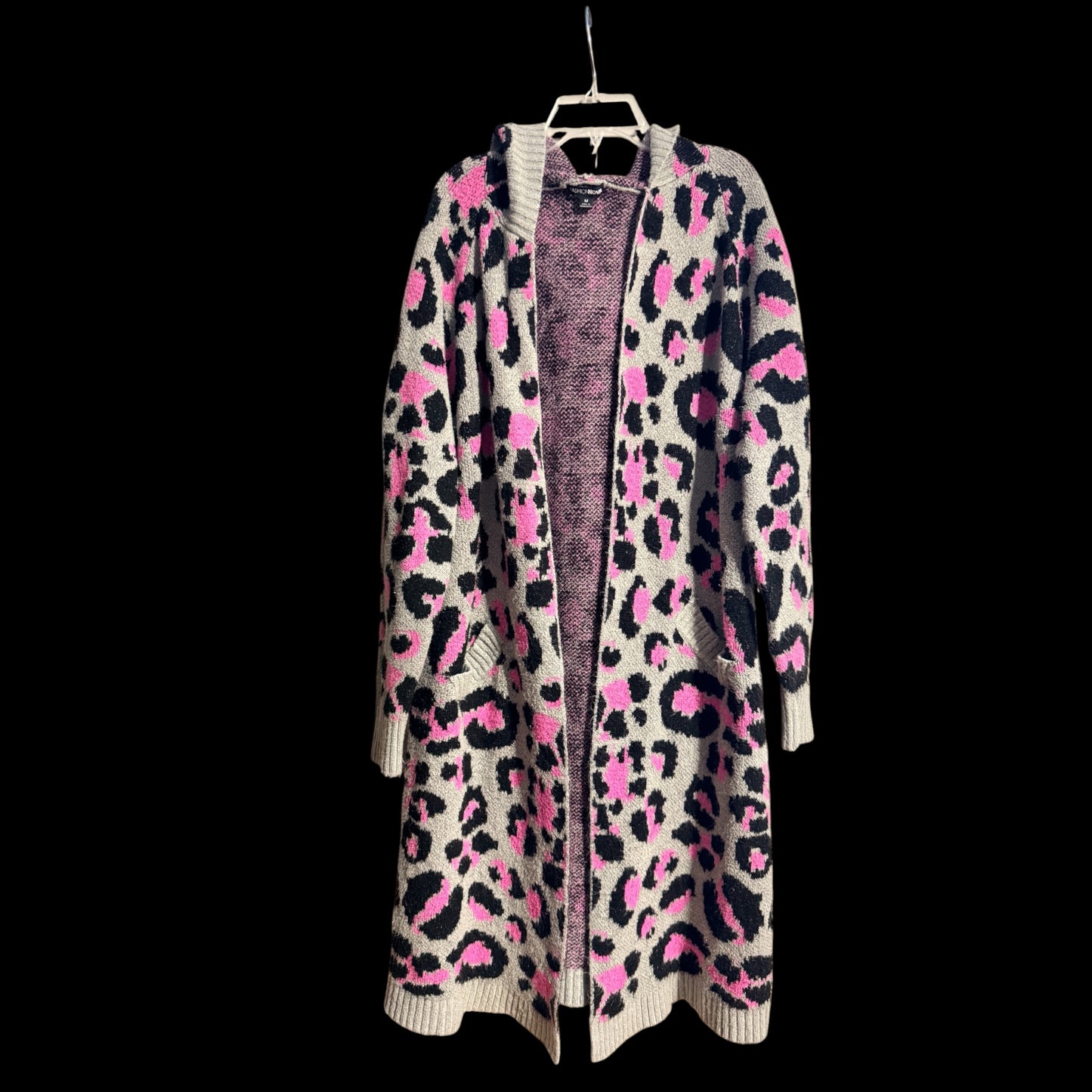 Cheetah Print Sweater (Medium)