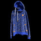 Wanakome Royal Blue Leopard Print Melody Hoodie (Large)