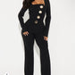 Tags On - Black Jumper w/Gold Buttons (Large)