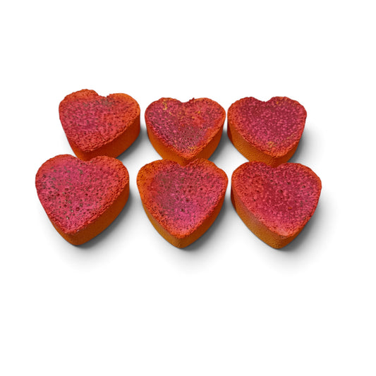 Six (6) Hearts