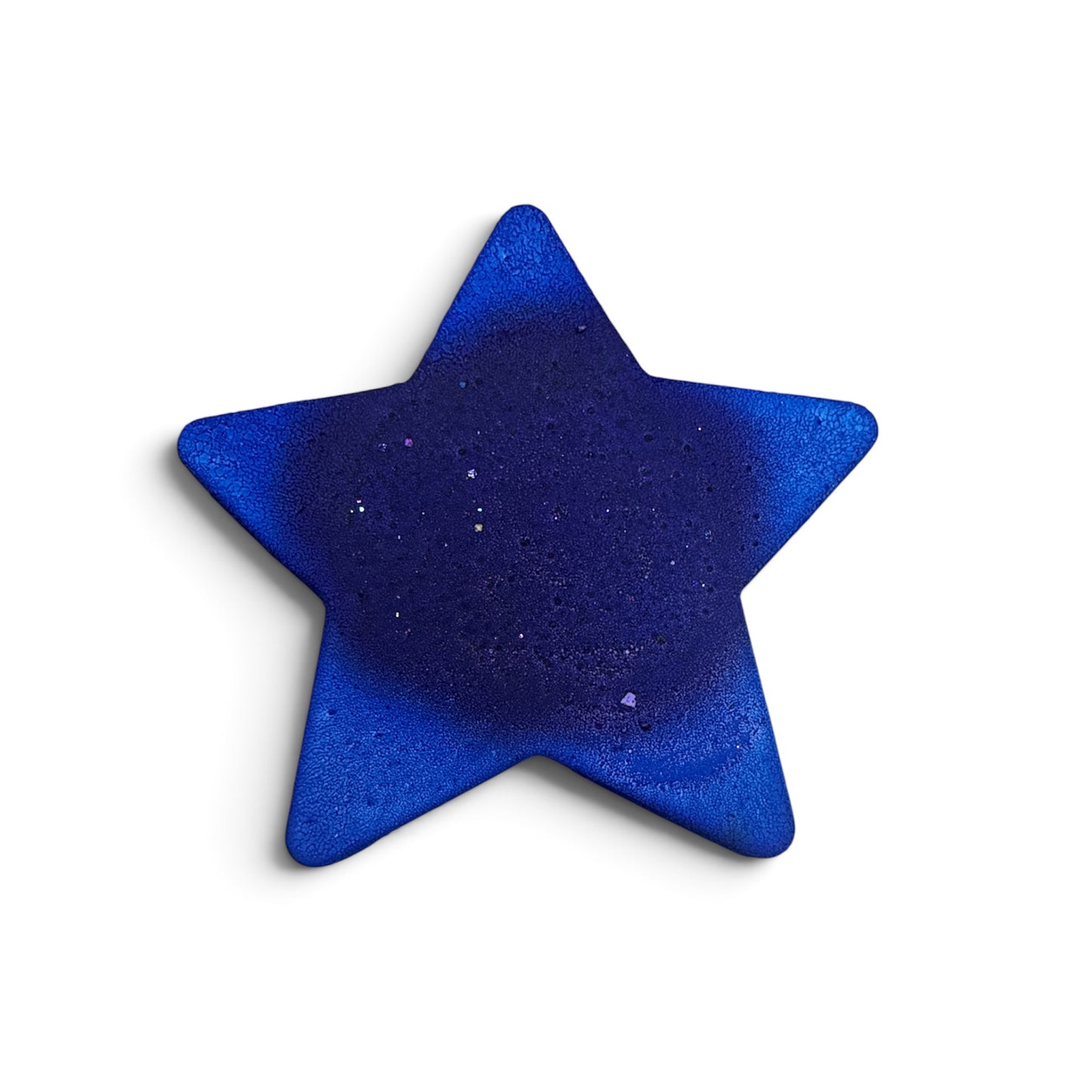 One (1) Large Purple and Blue Star