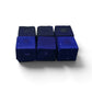 Six (6) Purple Cubes