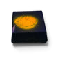 One (1) Small Purple and Yellow Block