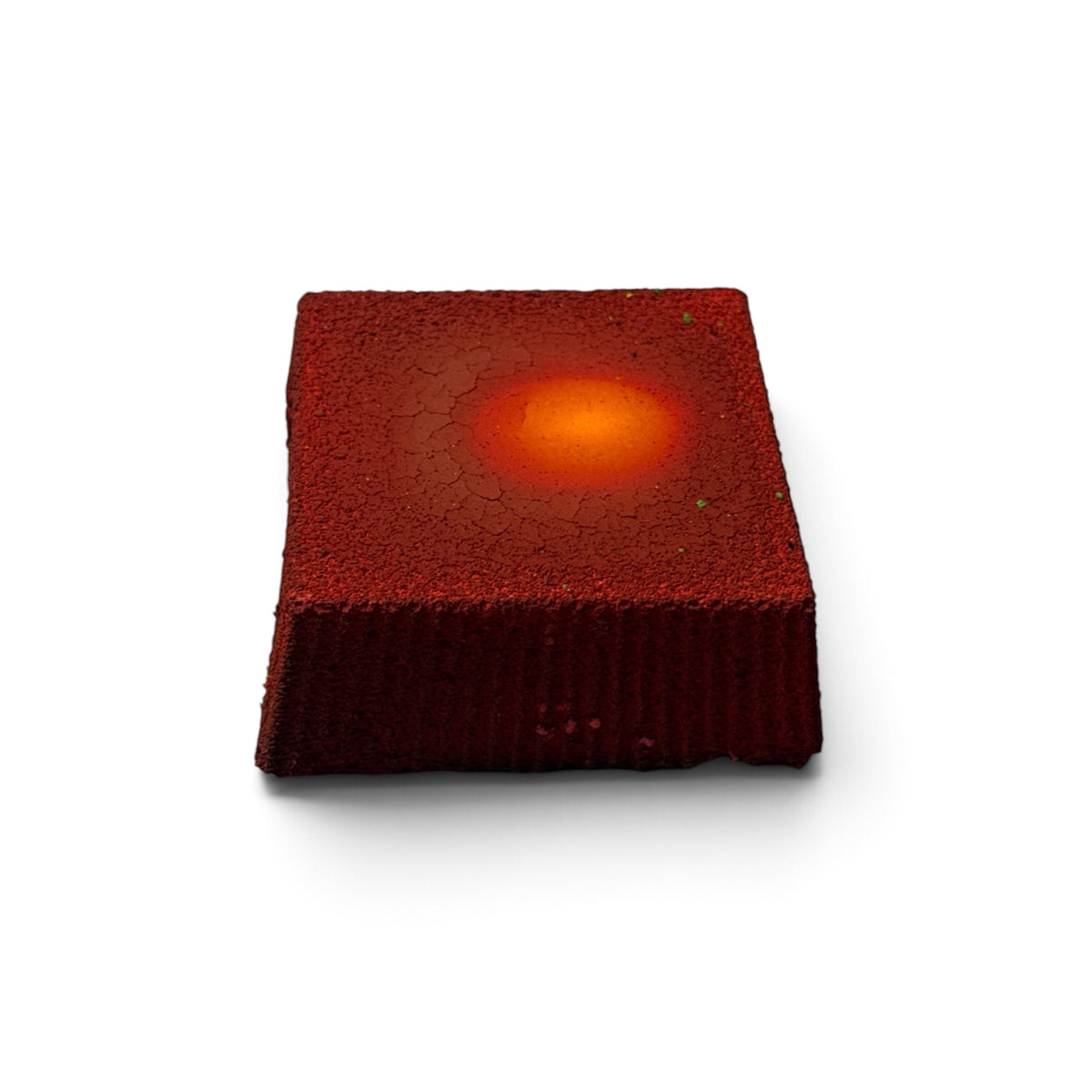 One (1) Red and Yellow Small Block