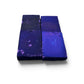 Four (4) Thin Purple Rectangles