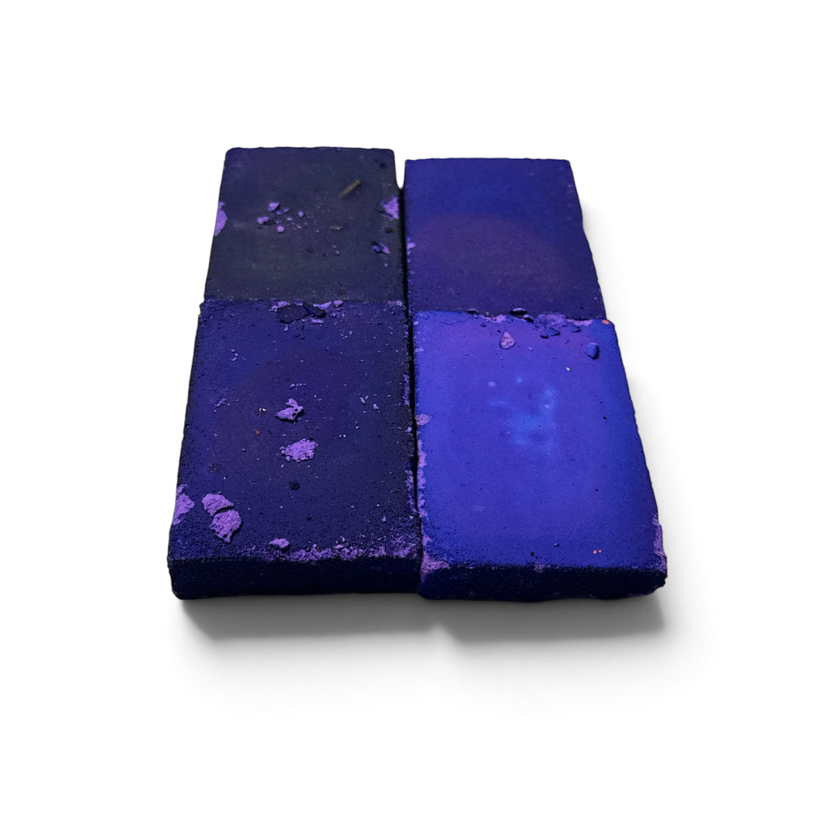 Four (4) Thin Purple Rectangles