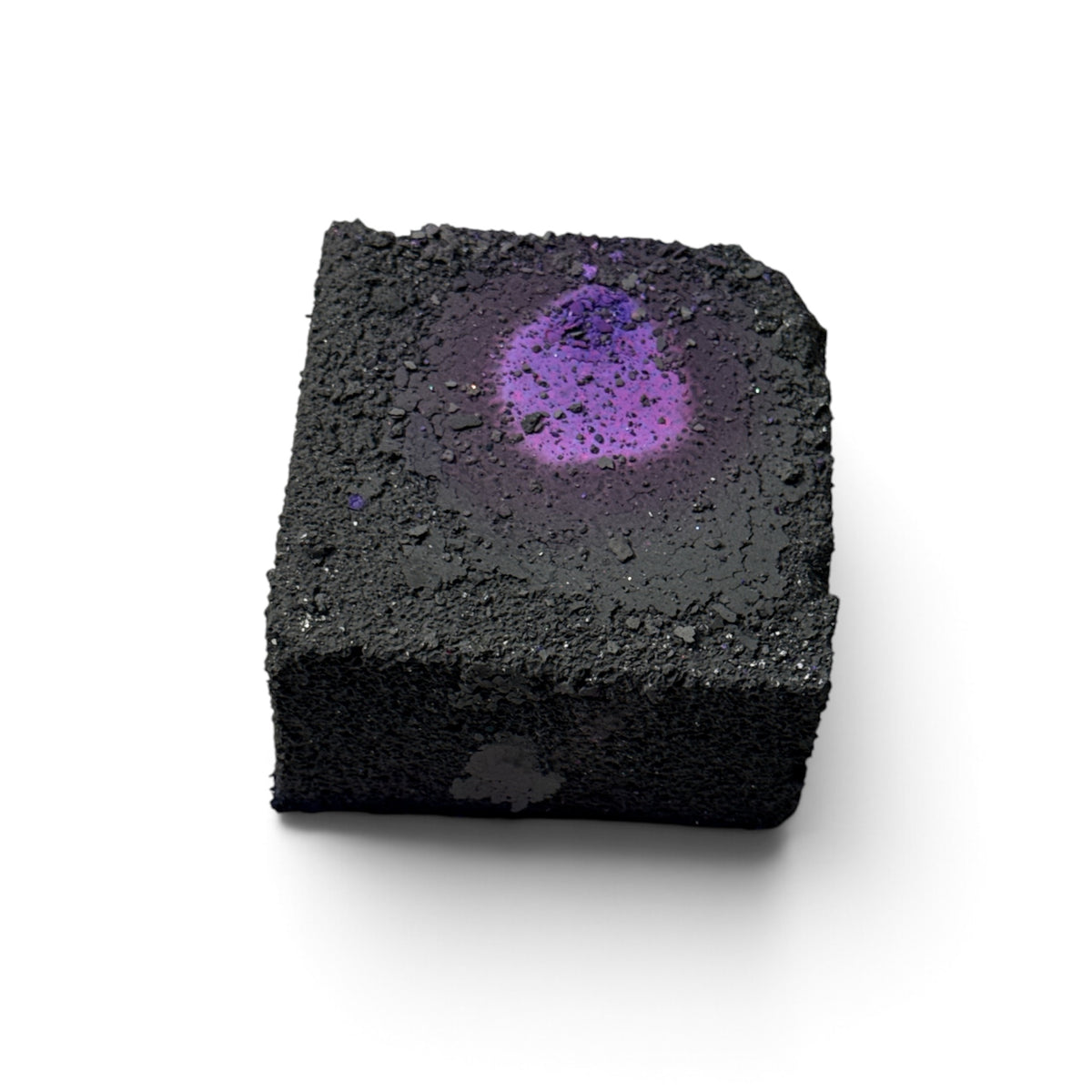 One (1) Purple and Grey Block