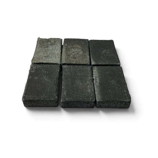 Six (6) Thin Grey Rectangles