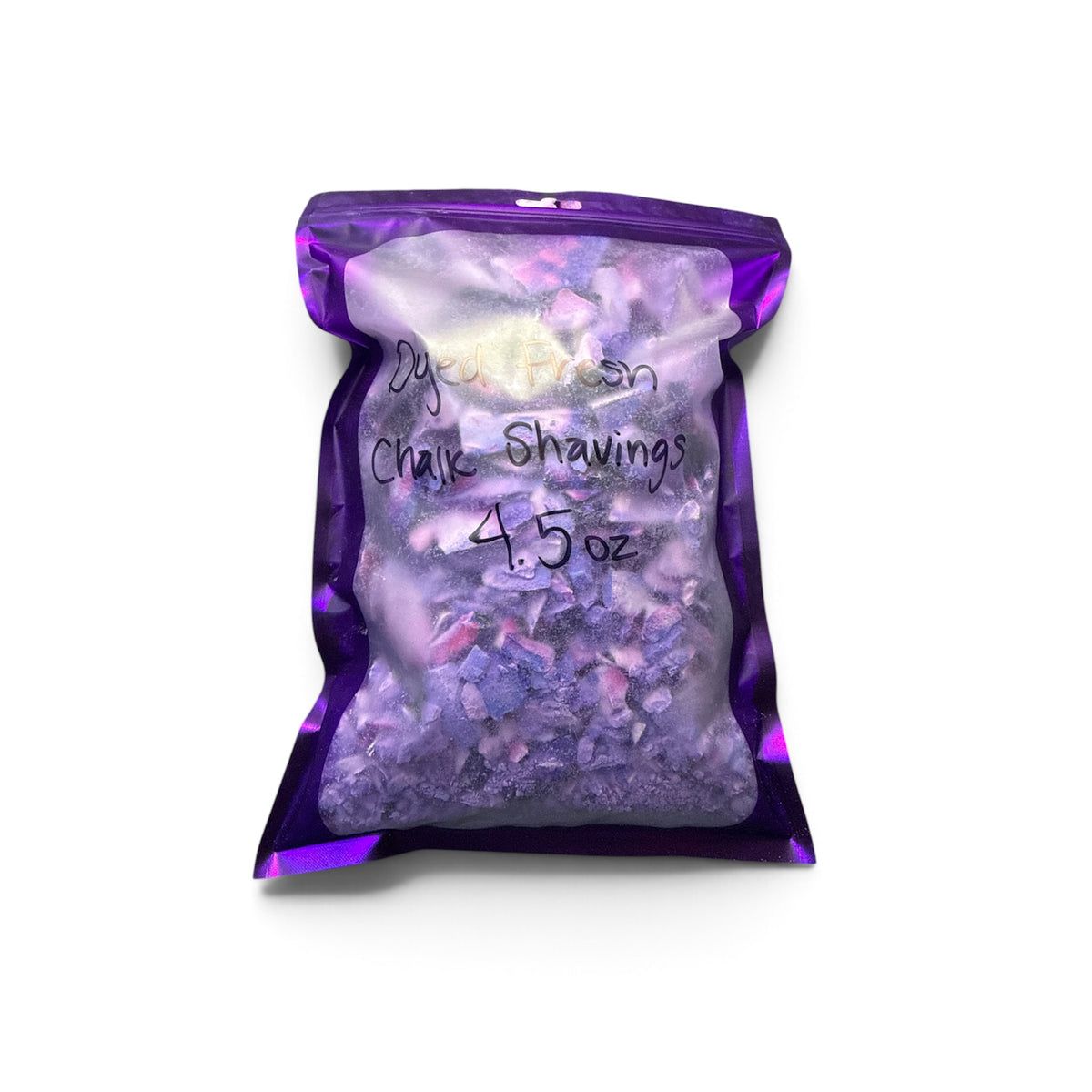 Fresh Dyed Chalk Shavings 4.5oz - Purple
