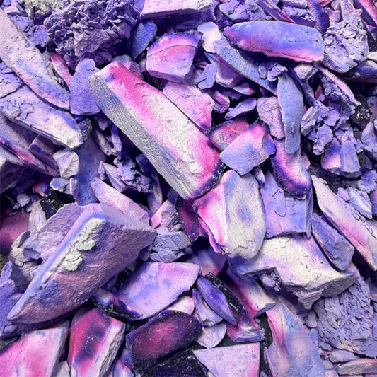 Fresh Dyed Chalk Shavings 4.5oz - Purple