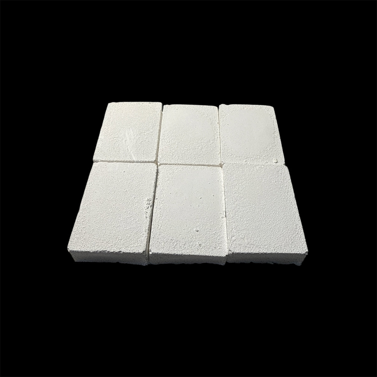 Six (6) White Rectangles