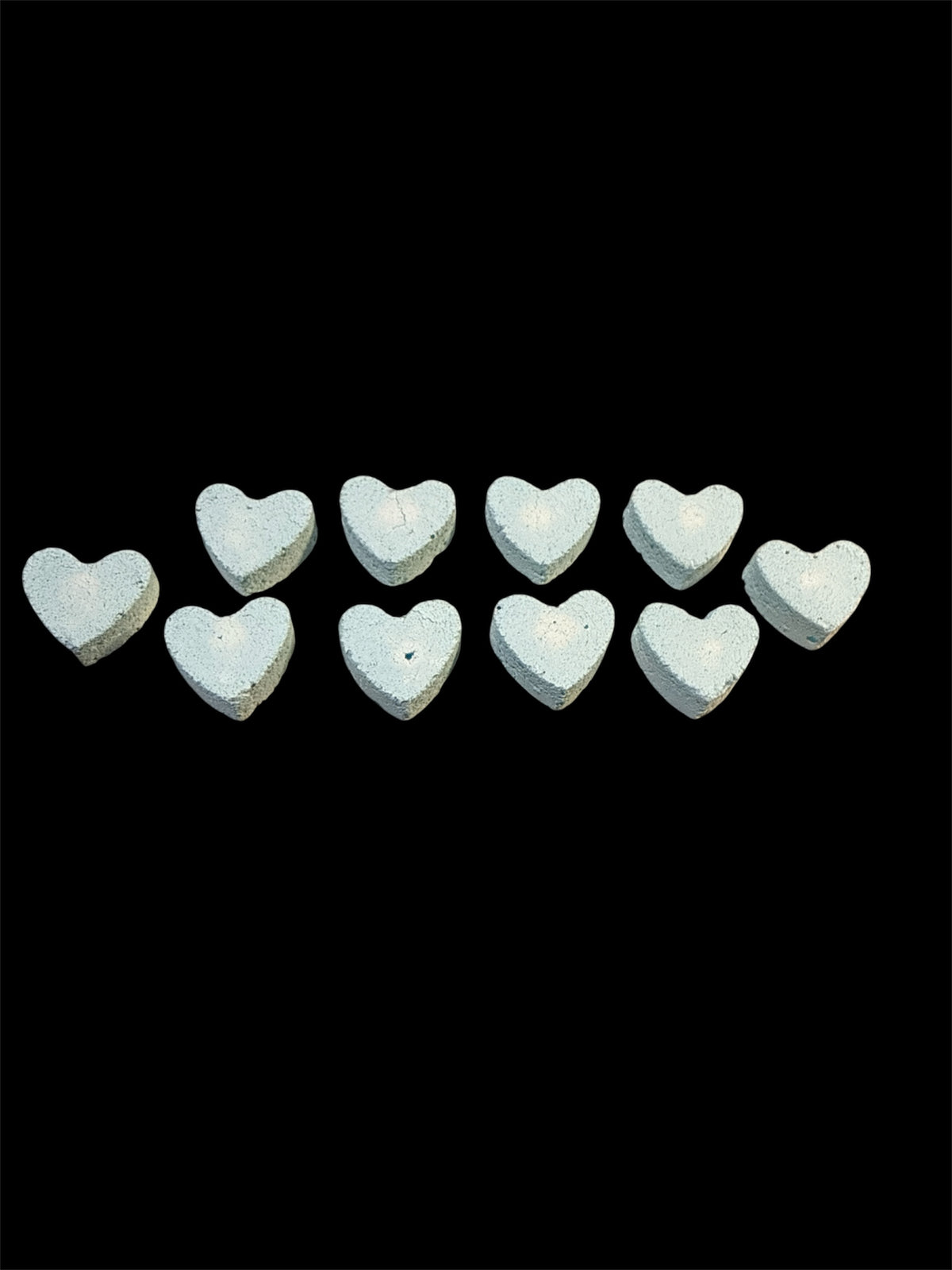Ten (10) Mini Hearts