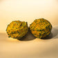 Two (2) Green Crispy Chalk Balls