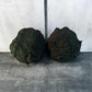 Two (2) Maroon Crispy Chalk Balls